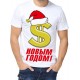 Футболка $ Новым Годом!