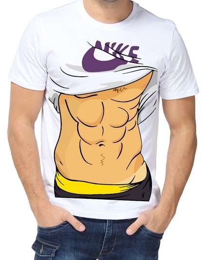 Футболка мужское идеальное тело NIKE
