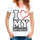 Футболка I LOVE MY BOYFRIEND