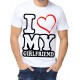 Футболка I LOVE MY GIRLFRIEND