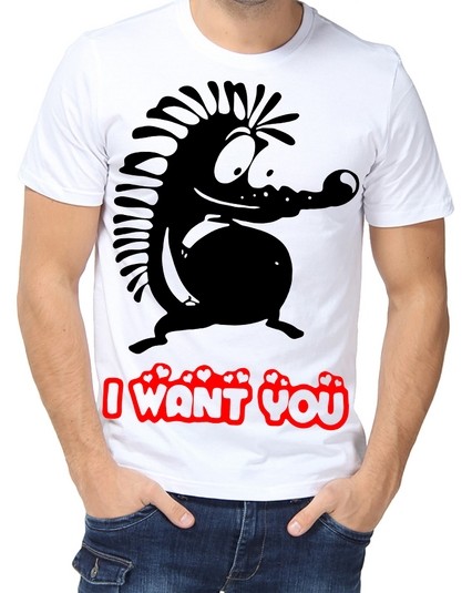 Футболка ежик