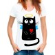 Футболка котик ангелок