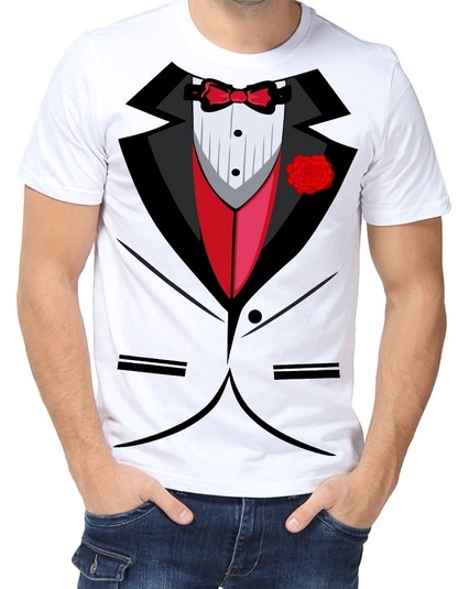 Футболка смокинг