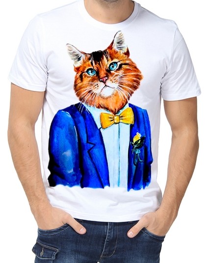 Футболка кот жених