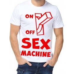 Футболка SEX MACHINE