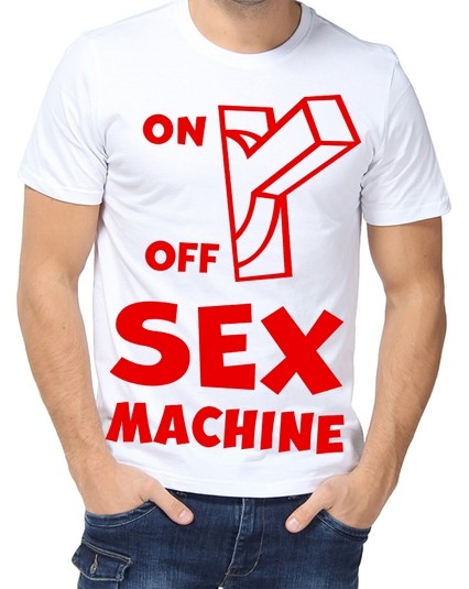 Футболка SEX MACHINE