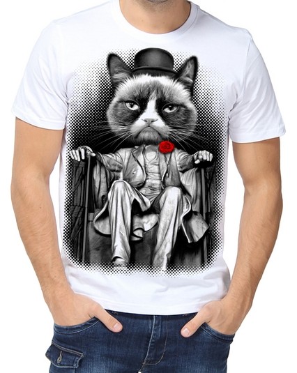 Футболка кот 6