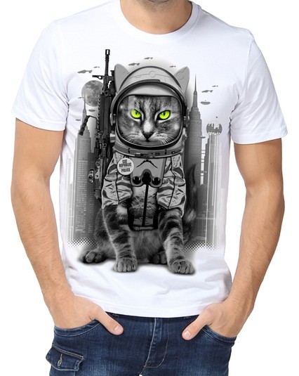Футболка кот 11