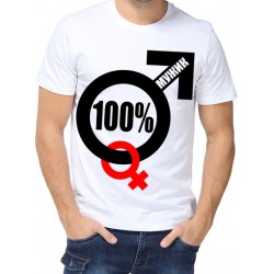 Футболка 100% мужик 3