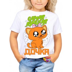 Футболка Самая лучшая дочка