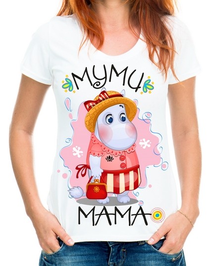 Футболка Муми мама